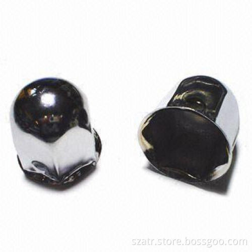Wheel Nut with Chrome Plating, Available in Various Sizes